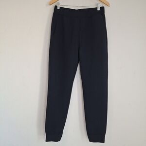 Uniqulo Black Medium Weight Joggers Size M